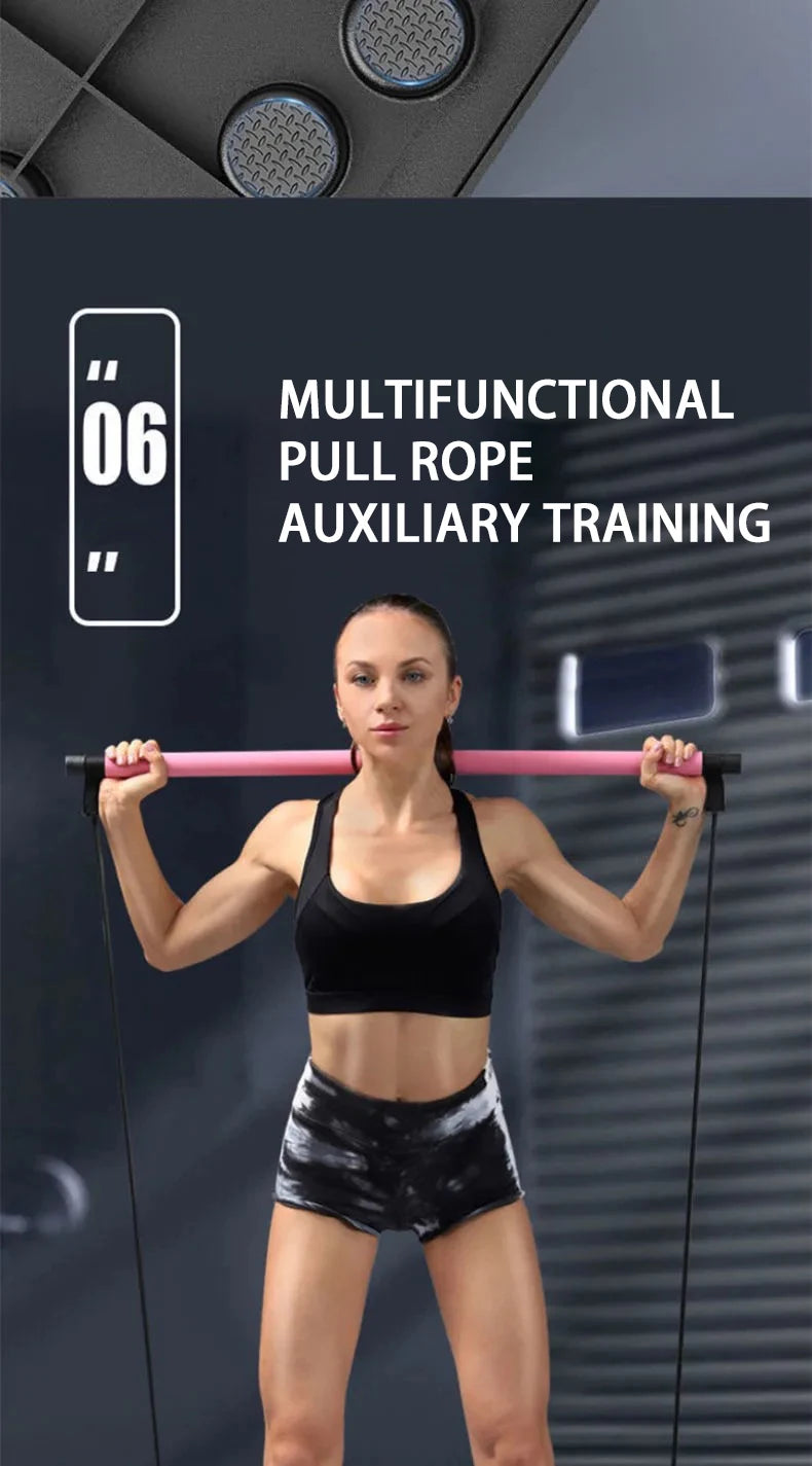 Multifunctional Color-Coded Push-Up Board Set