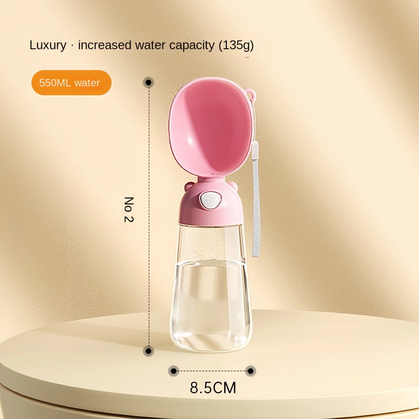 Portable Pet Water with Food Travel Cup