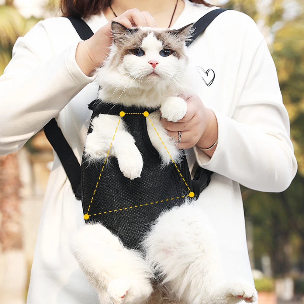 Adjustable Cat & Dog Carrier Backpack