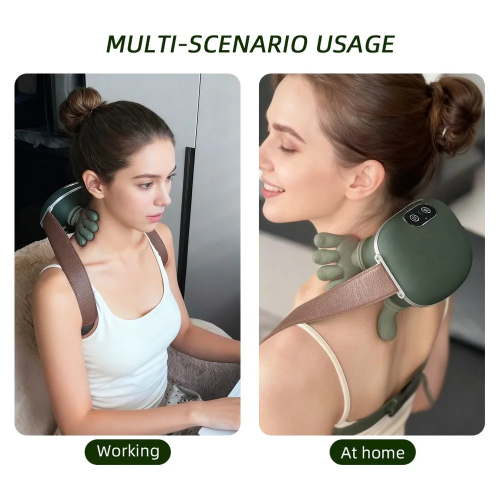 Wireless Neck and Shoulder Kneading Massager Shawl