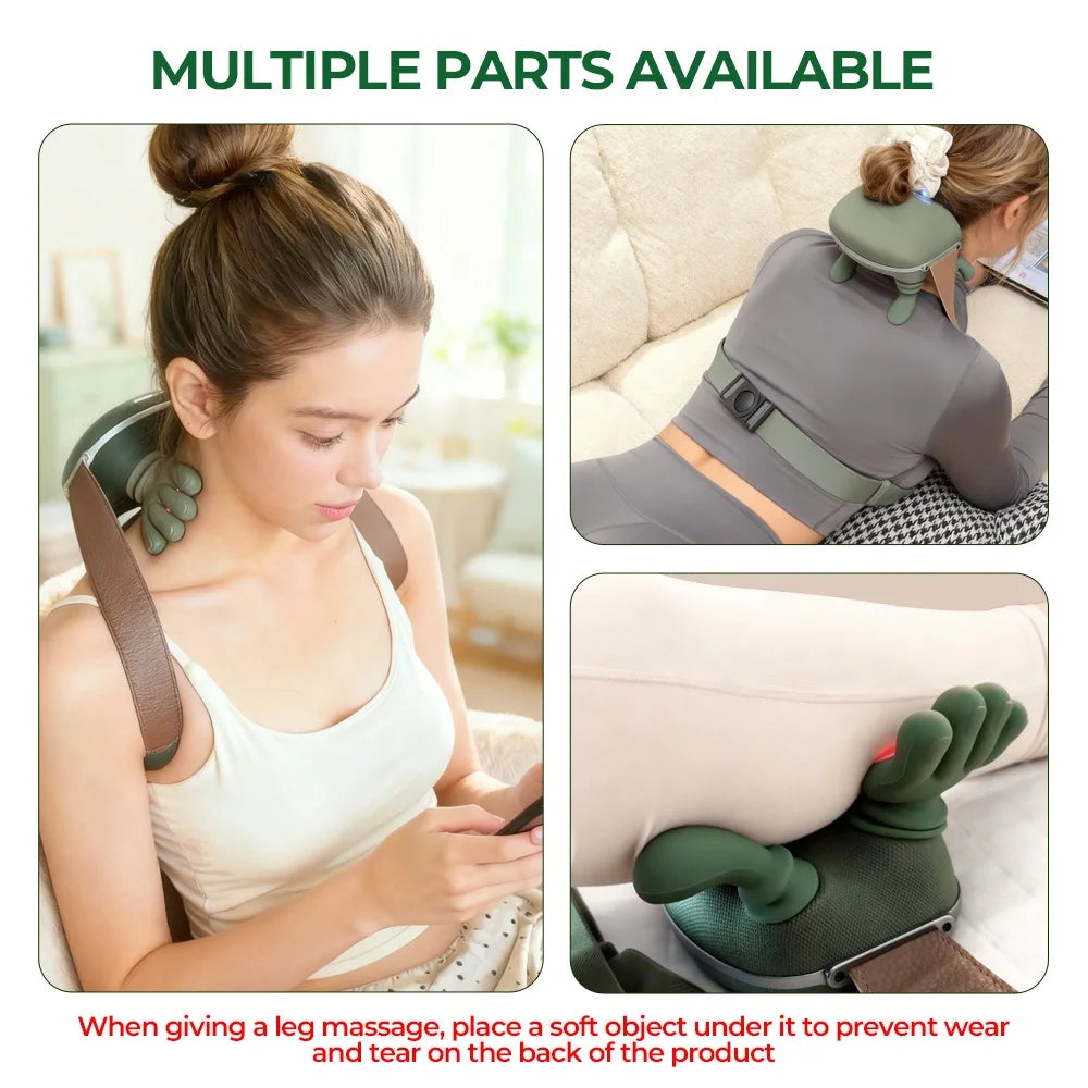 Wireless Neck and Shoulder Kneading Massager Shawl