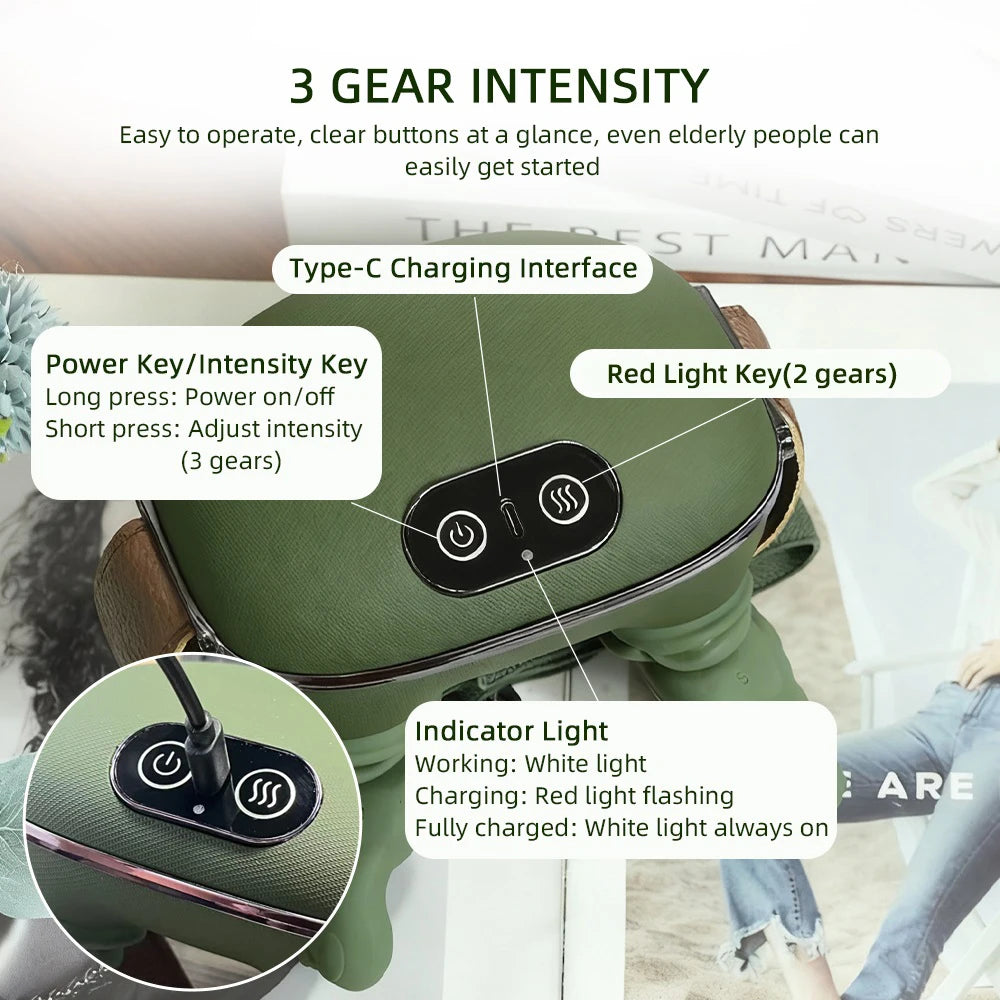 Wireless Neck and Shoulder Kneading Massager Shawl