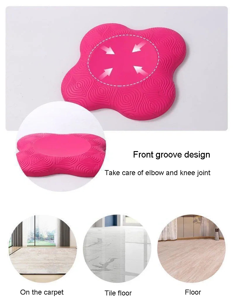 Yoga Knee Support Cushion Mat for Fitness & Stretching