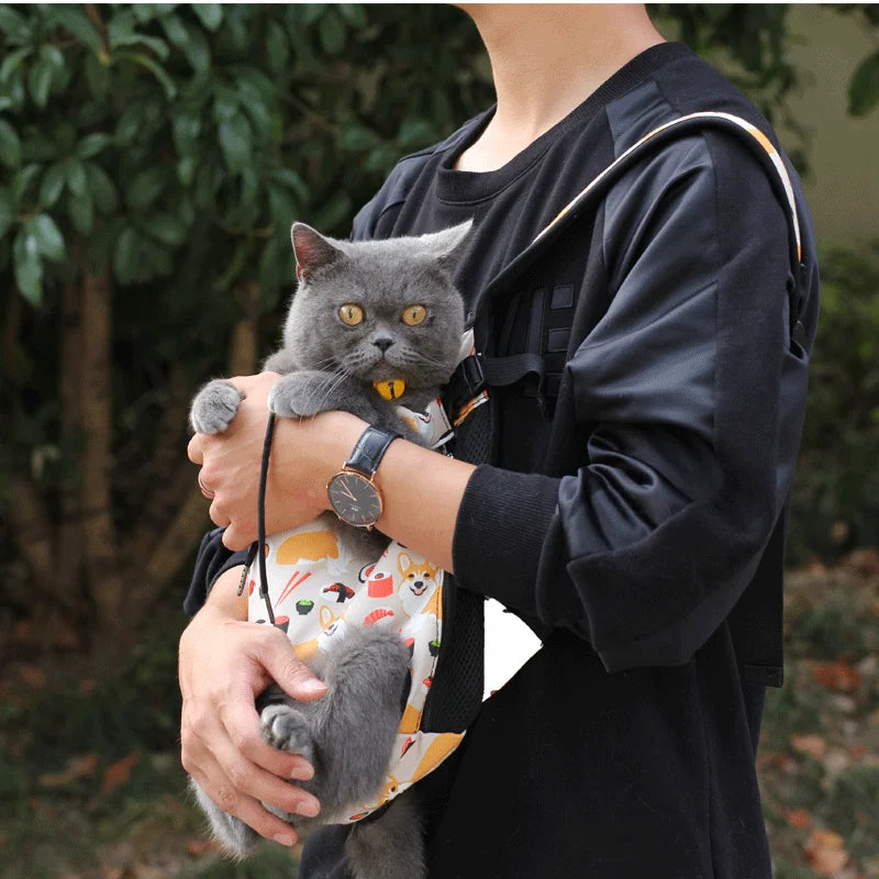 Adjustable Cat & Dog Carrier Backpack