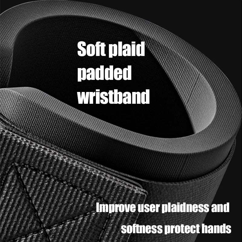 Weight Lifting Hook Grips with Wrist Wrap Support