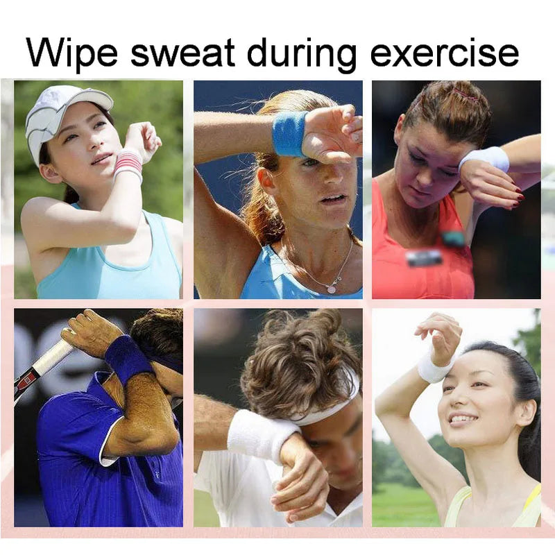 Sports Sweat Wristbands