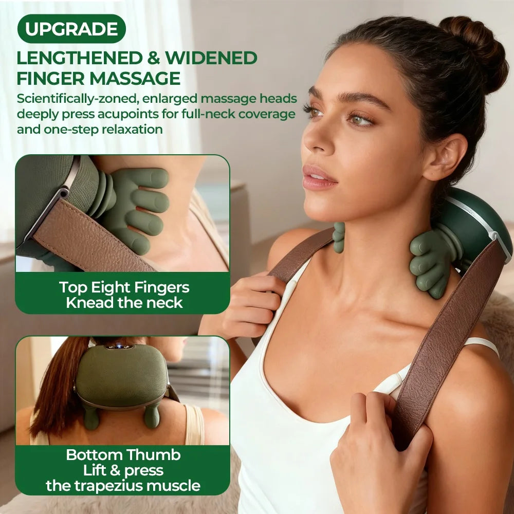 Wireless Neck and Shoulder Kneading Massager Shawl