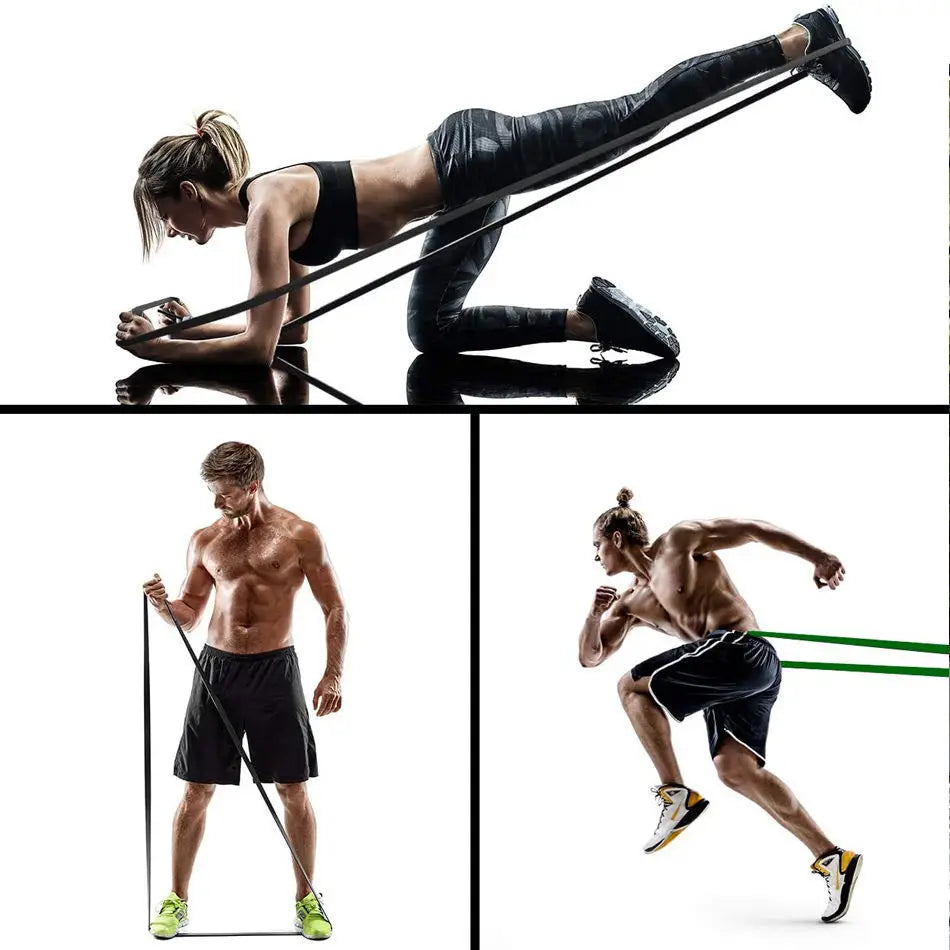 Elastic Resistance Bands for Strength Training