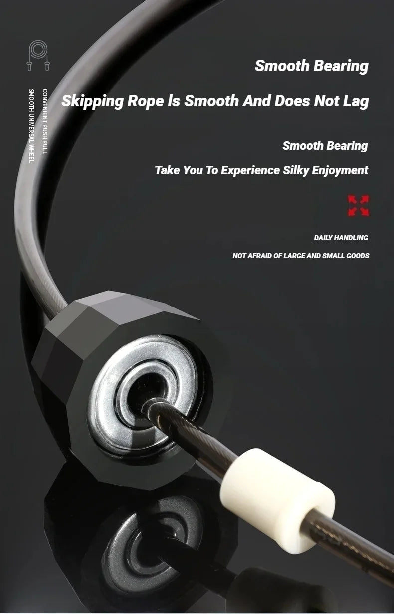Adjustable Steel Wire Jump Rope