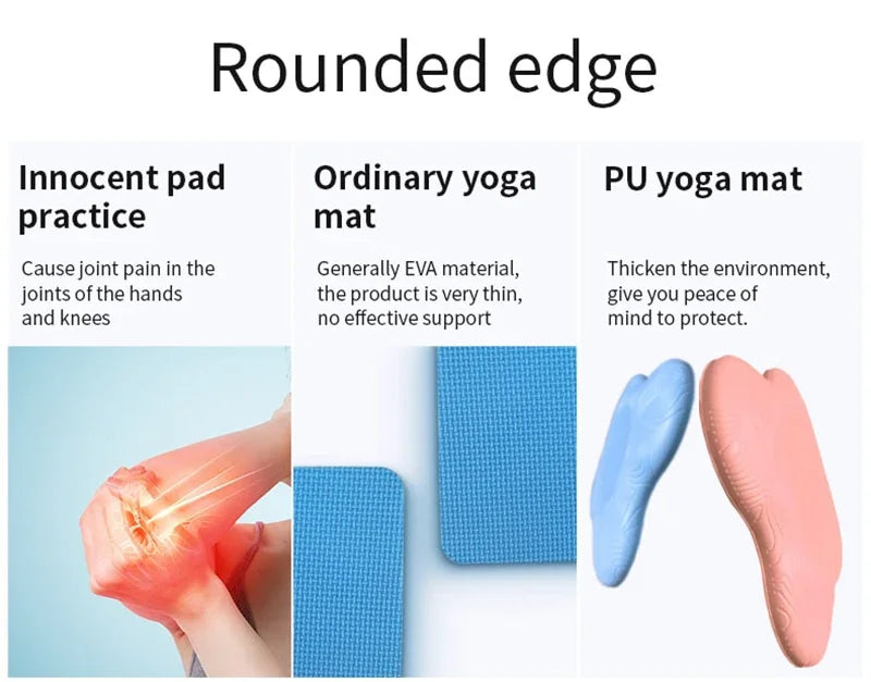 Yoga Knee Support Cushion Mat for Fitness & Stretching