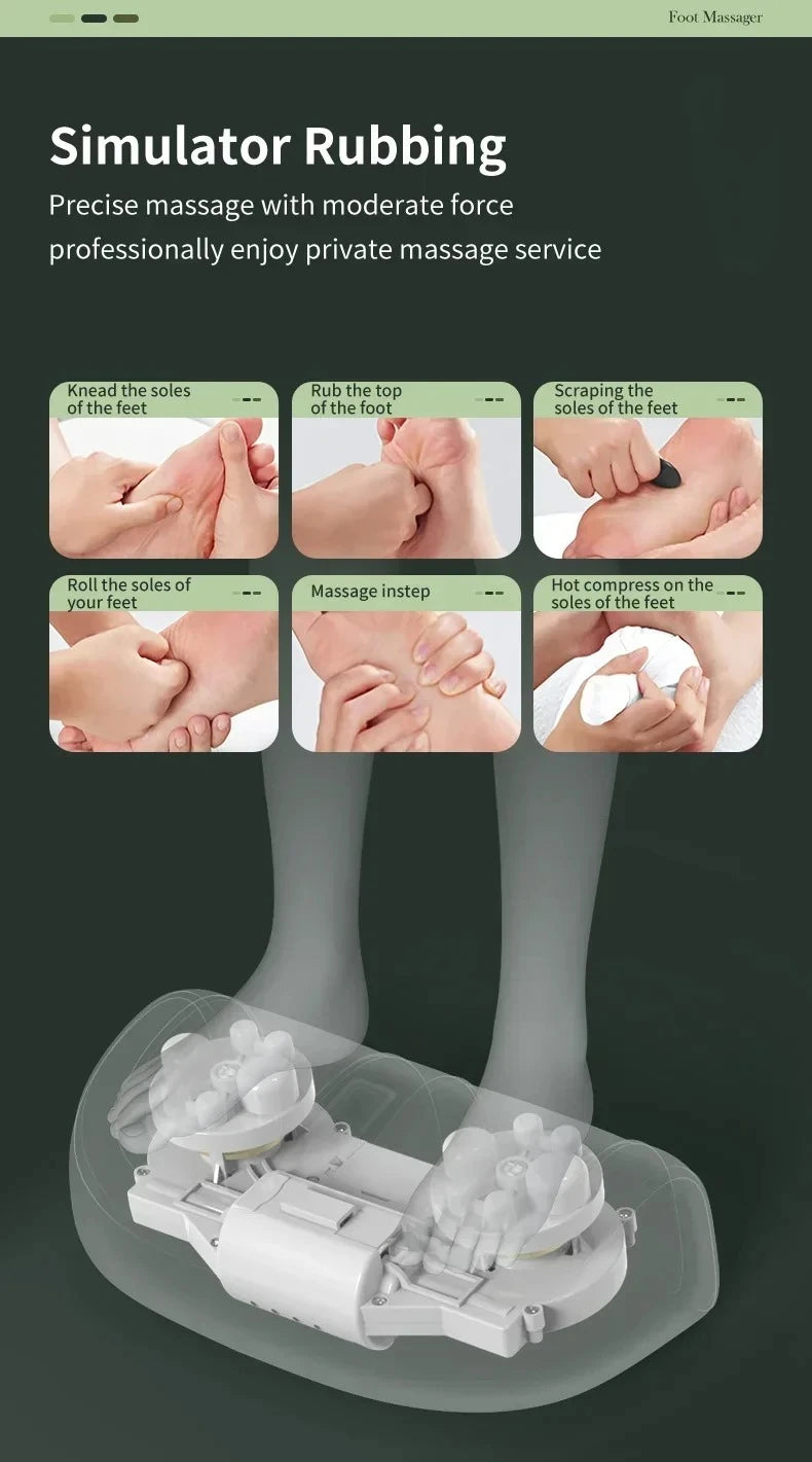 Electric Foot Massager with Heat