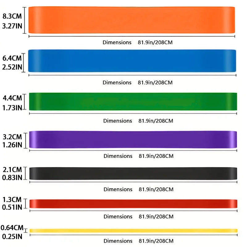 Elastic Resistance Bands for Strength Training