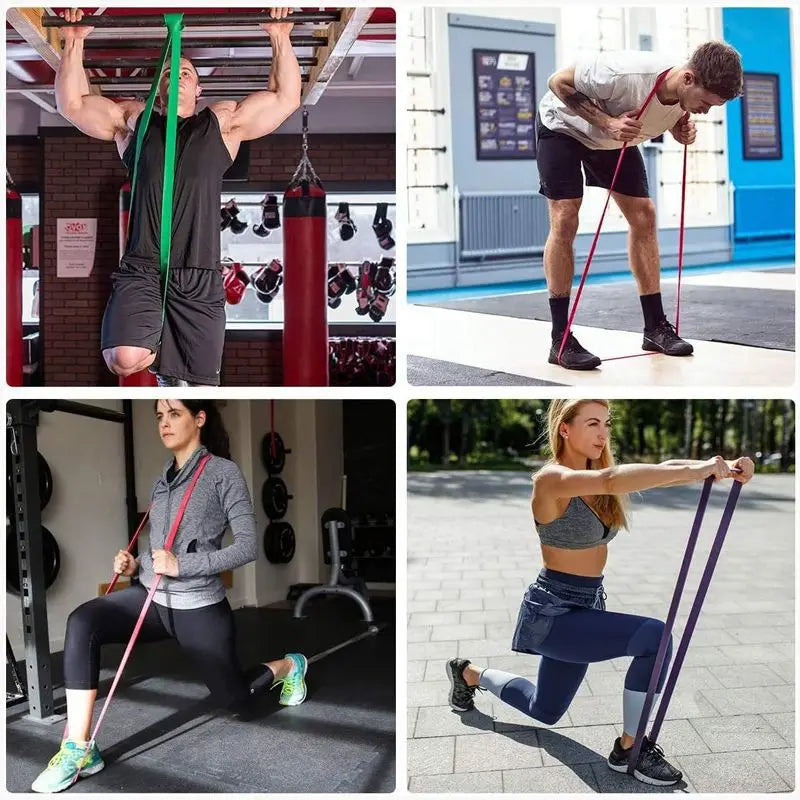 Elastic Resistance Bands for Strength Training