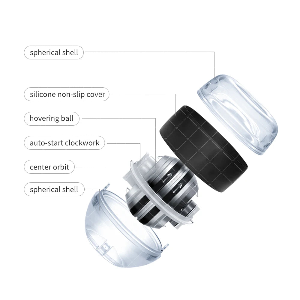 LED Gyro Wrist Strength Trainer Ball