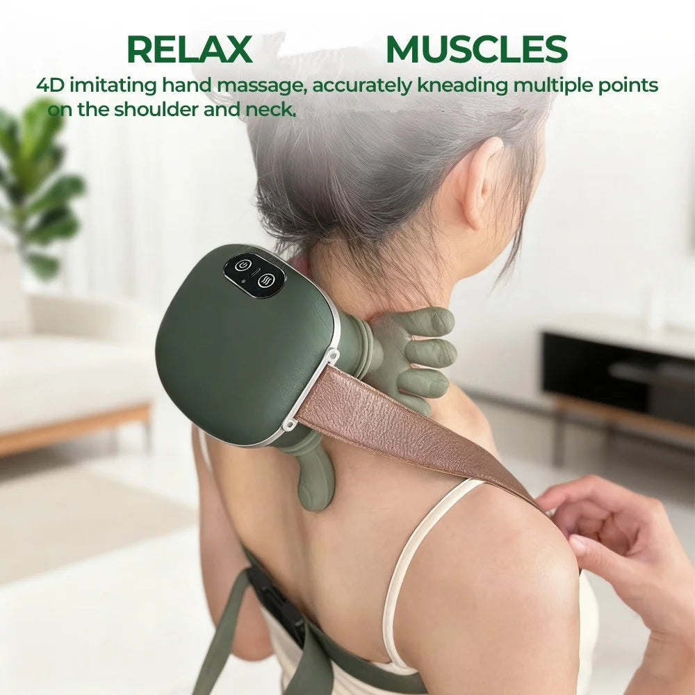 Wireless Neck and Shoulder Kneading Massager Shawl