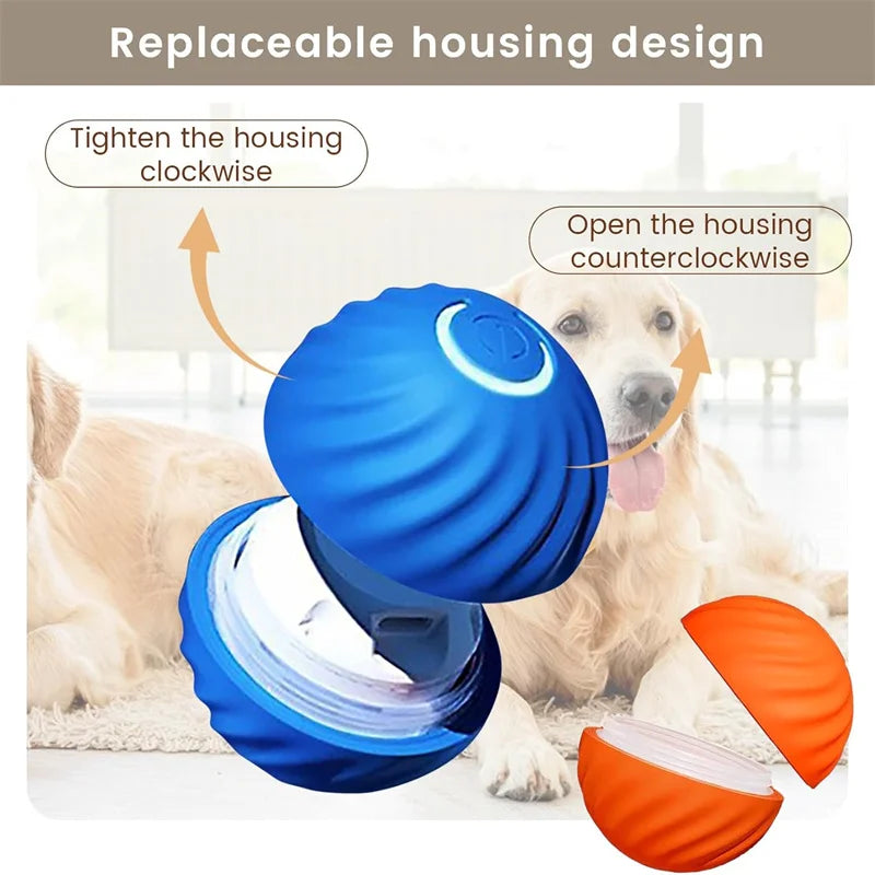 Interactive Automatic Moving Pet Toy Ball