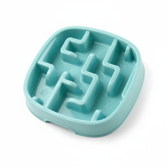 Slow Feed Anti Slip Pet Bowl